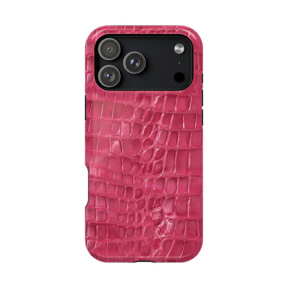 PINK CROC MAGSAFE IMPACT-RESISTANT PHONE CASE