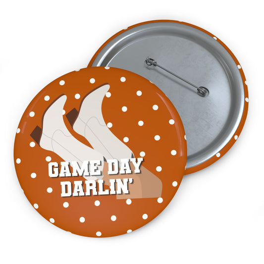 GAME DAY DARLIN BUTTON PIN