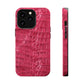 PINK CROC MAGSAFE IMPACT-RESISTANT PHONE CASE