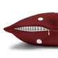 MAROON SEASON THROW PILLOW CASE