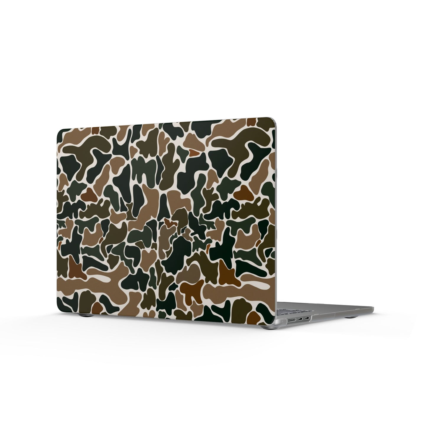 TRENDY RETRO DUCK CAMO HARDSHELL MACBOOK CASE