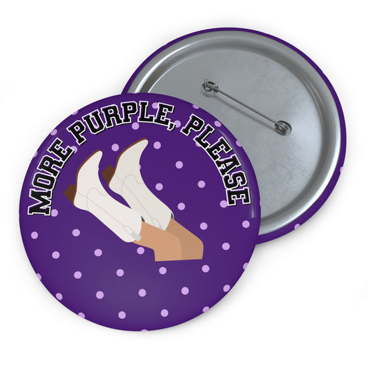 MORE PEOPLE PLEASE BUTTON PIN