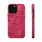 PINK CROC MAGSAFE IMPACT-RESISTANT PHONE CASE